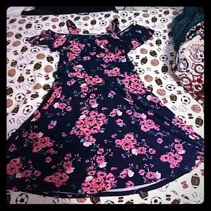 Off the shoulder floral dress